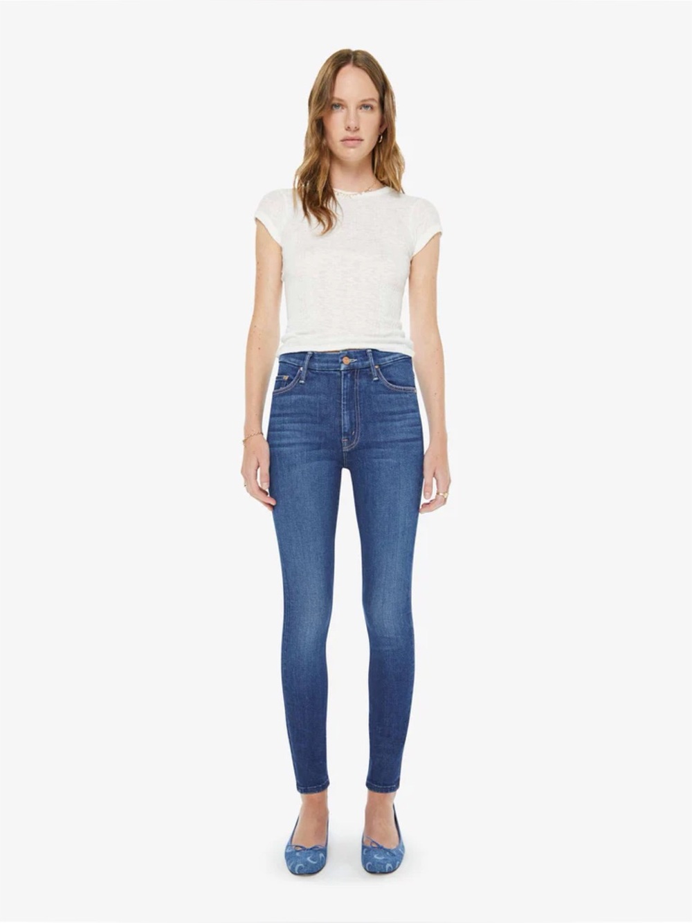 MOTHER High Waisted Looker Jeans